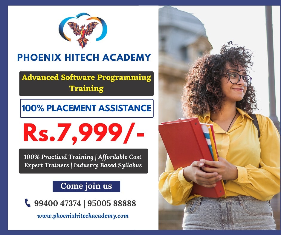 phoenixhitech20's tweet image. Learn any Software Programming language @ Rs.7,999/-

#phoenixhitechacademy #digitalmarketingtraininginchenani #fullstackdevelopertraininginchennai #dotnetTraininginchennai #phptrainininginchennai #javatraininginchennai #networkingtraininginchennai #ccnatraininginchennai