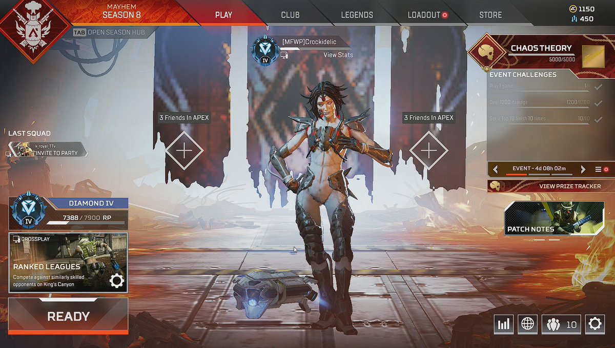 crockidelic's tweet photo. Took me a while, but solo diamond has been achieved. Never thought I'd make it to Plat 1 for starters. #FeelsGoodMan https://t.co/dYKzoe58qd
