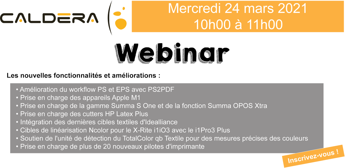 CLUB_Groupe's tweet image. 📢‼️ C&apos;est la semaine prochaine avec @Caldera ‼️

Toutes les #fonctionnalités de la V.14.1 (en français)
register.gotowebinar.com/rt/79073197039… 

Différenciez chaque versions
club-groupe.com/caldera-passez… 

Contactez nos équipes :
📞 01 61 37 06 06
club-groupe.com 

#Logiciel #Graphique #RIP
