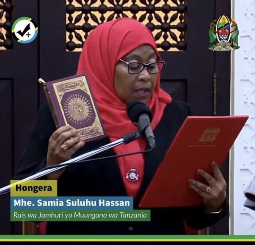 NaphyMboya's tweet photo. Her Excellency, Samia Suluhu Hassan , President of the United Republic of Tanzania . First Female president in Tanzania and East Africa. May God be with you 🙏🏾 https://t.co/4oy1Z3qMaU