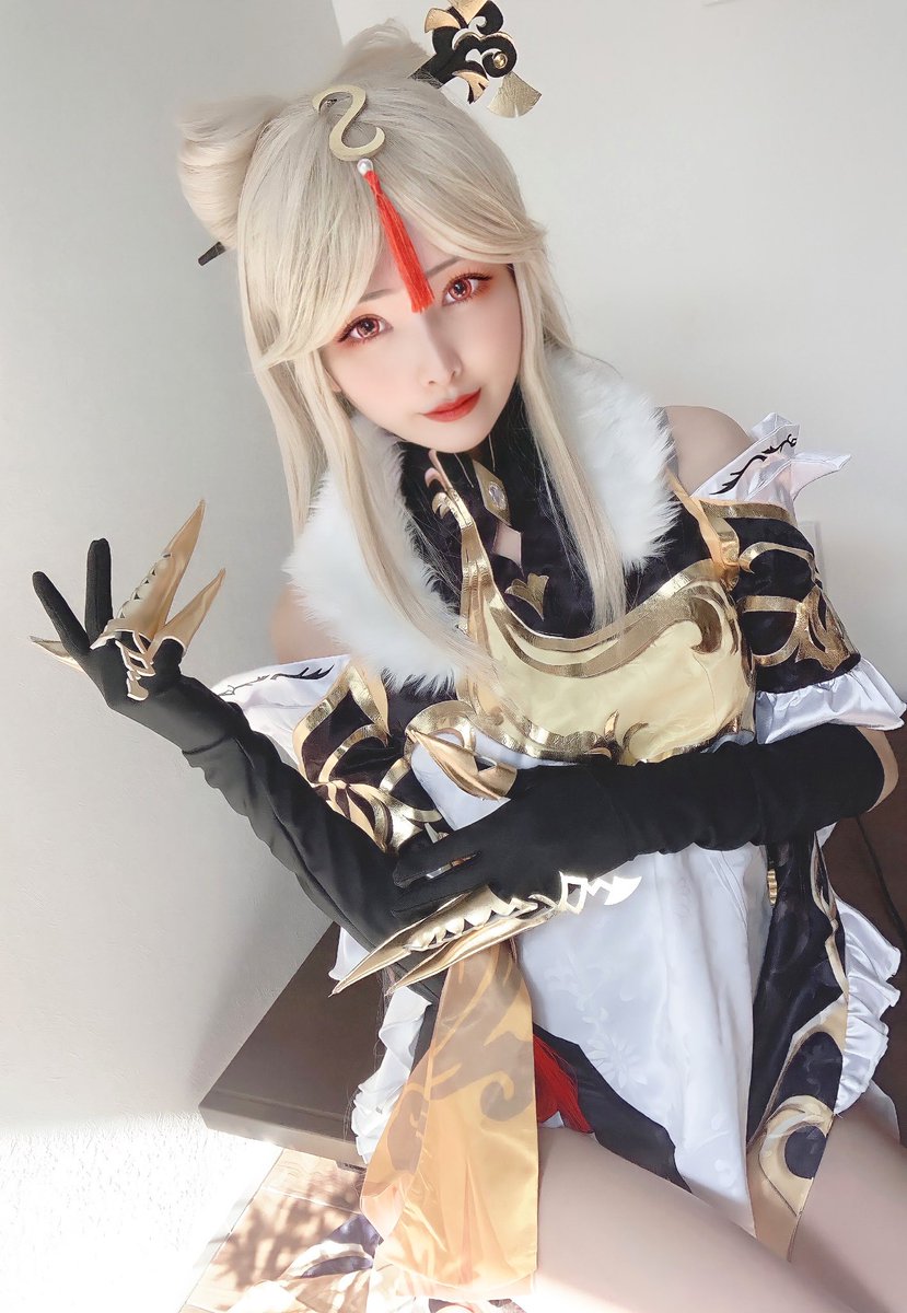 原神 凝光 紗の幽蘭 猫屋小鋪 高級 コスプレ 衣装岩 カリスマ王 | www