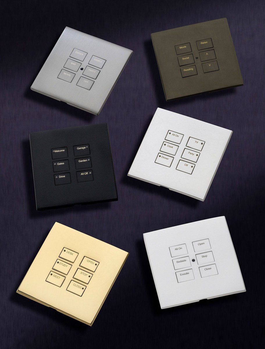 Rako's elegant EOS range brings simplicity and flexibility to lighting control
( <a href="/RakoControls/">Rako Controls</a> )
Read the full product story here: buff.ly/3eW8Fl6
@hometechgallery #smarthome #homeautomation #AVTweeps #tech <a href="/CEDIA_EMEA/">CEDIA EMEA</a> <a href="/ClarityAlliance/">ClarityAlliance</a>  #hifi  #AV  #Liveinstall  #avwteeps