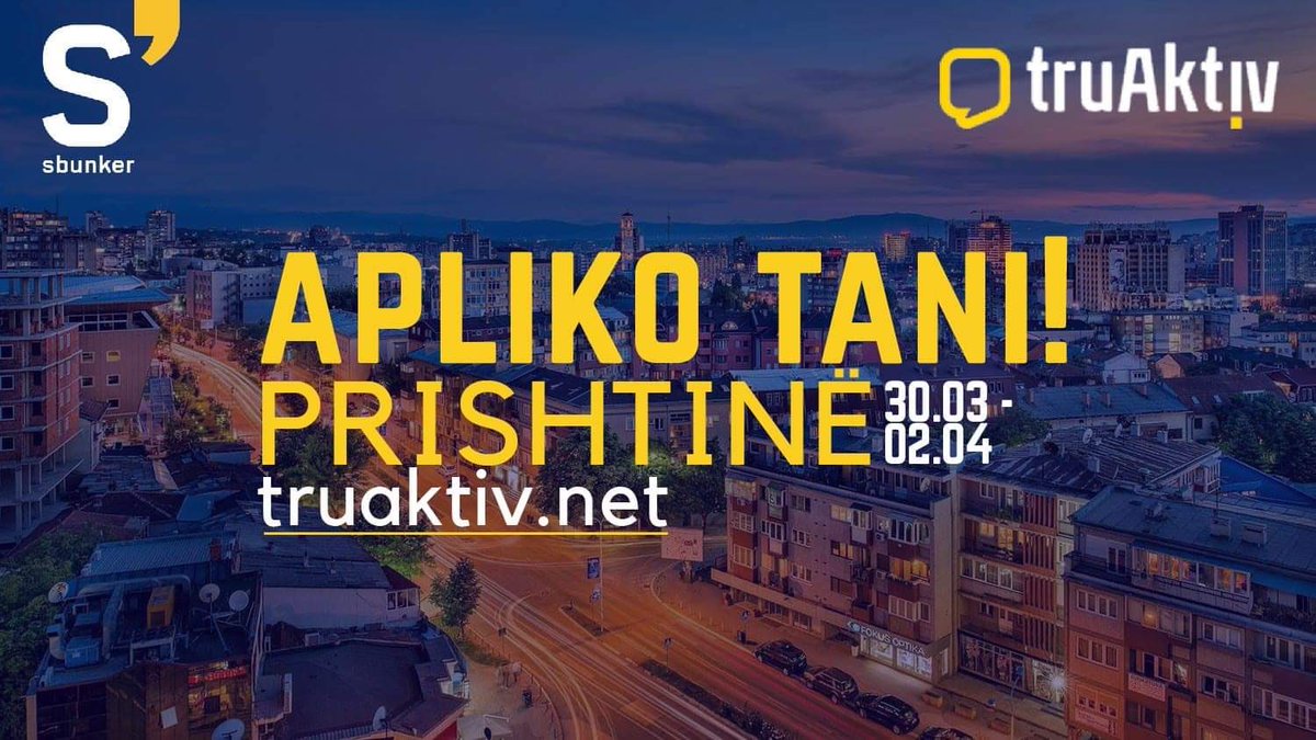 Shkolla e mendimit kritik do të zbarkoj në Prishtinë prej 31 mars deri më 2 prill. Ftohen të aplikojnë të gjithë të rinjtë e moshave 17-23 vjeç nga rajoni i Prishtinës.