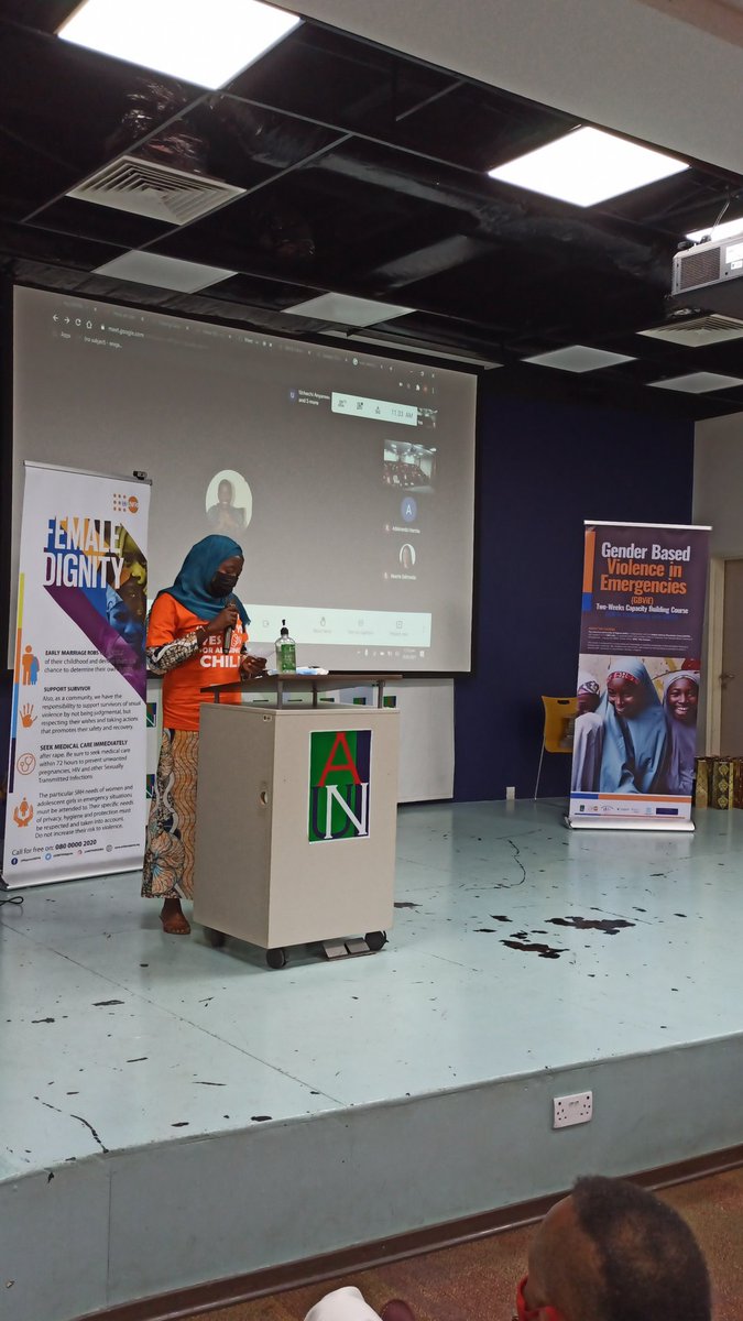The closing ceremony of the #GBViE course here <a href="/AUNigeria/">AUN</a> in collaboration with <a href="/UNFPANigeria/">UNFPA Nigeria</a>