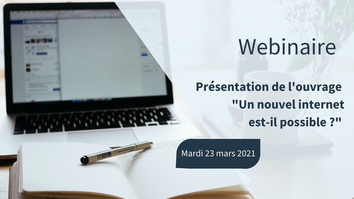 Larcier (@larciergrp) on Twitter photo Lors de ce webinaire gratuit, modéré par <a href="/fred_marty/">Frédéric Marty</a>, <a href="/thibverbiest/">thibault verbiest</a> exposera les réflexions/propositions présentées dans l'ouvrage coécrit avec @jja_fr "Un nouvel Internet est-il possible ?".
Inscriptions 👉 bit.ly/3vFQkPk Lors de ce webinaire gratuit, modéré par <a href="/fred_marty/">Frédéric Marty</a>, <a href="/thibverbiest/">thibault verbiest</a> exposera les réflexions/propositions présentées dans l'ouvrage coécrit avec @jja_fr "Un nouvel Internet est-il possible ?".
Inscriptions 👉 bit.ly/3vFQkPk