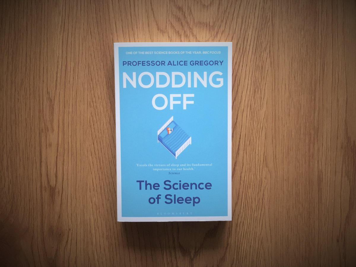 Celebrate #WorldSleepDay with <a href="/ProfAMGregory/">Alice Gregory</a>'s 'Nodding Off' 🛏️💤

This book leads you on a fascinating journey through the science of sleep as it evolves throughout our lives, and includes important tips on how to improve our sleep too:
bit.ly/3vsecWu