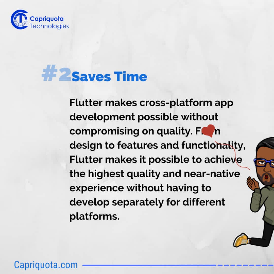 capriquota's tweet image. 𝗥𝗲𝗮𝘀𝗼𝗻𝘀 𝗶 𝗰𝗵𝗼𝗼𝘀𝗲 𝗙𝗹𝘂𝘁𝘁𝗲𝗿 𝗰𝗼𝗱𝗲.
I have worked with different IDE's to develop my projects but this are the reasons I am switching to flutter code.
Swipe >>>>
Follow @capriquota for more contents
#capriquota #flutterdeveloper #fluttercode