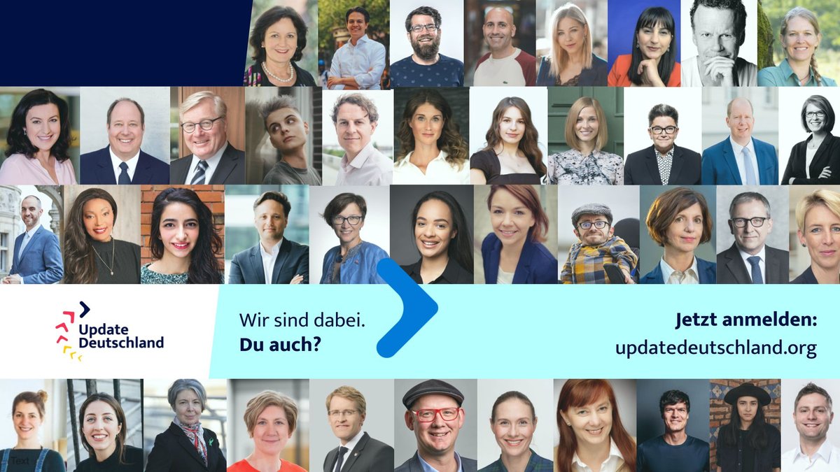 Convaise (@convaise) on Twitter photo Heute startet der 48h-Sprint von #UpdateDeutschland. Wir sind mit dabei und freuen uns auf den Austausch mit der Community und den Partner:innnen. Gemeinsam können wir etwas bewegen!
updatedeutschland.org
<a href="/DE_Update/">Update_Deutschland</a> <a href="/HBraun/">Helge Braun</a> <a href="/DoroBaer/">Dorothee Bär</a> Heute startet der 48h-Sprint von #UpdateDeutschland. Wir sind mit dabei und freuen uns auf den Austausch mit der Community und den Partner:innnen. Gemeinsam können wir etwas bewegen!
updatedeutschland.org
<a href="/DE_Update/">Update_Deutschland</a> <a href="/HBraun/">Helge Braun</a> <a href="/DoroBaer/">Dorothee Bär</a>