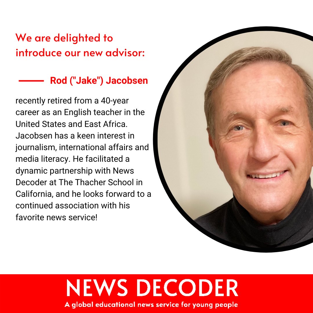 newsdecoder's tweet photo. We'd like to welcome Rod ("Jake") Jacobsen to our advisory board. He replaces @ben_a_goldfarb, who won the 2019 PEN/E.O. Wilson Literary Science Writing Award & is finishing his 2nd book. We thank Goldfarb for his support & welcome Jacobsen to the team @wwnorton @CdeP #ndupdates https://t.co/GTKi0p9iKM