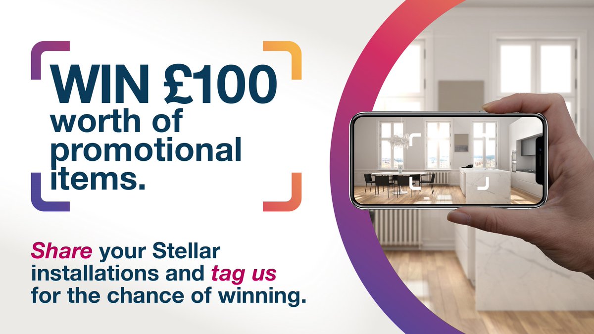 Installing Stellar + sharing your progress = £100 worth of promotional items. 📸🤑

Who doesn’t like a #freebie this time of the year!

Well, TAG us to be in with a chance! #WinWin