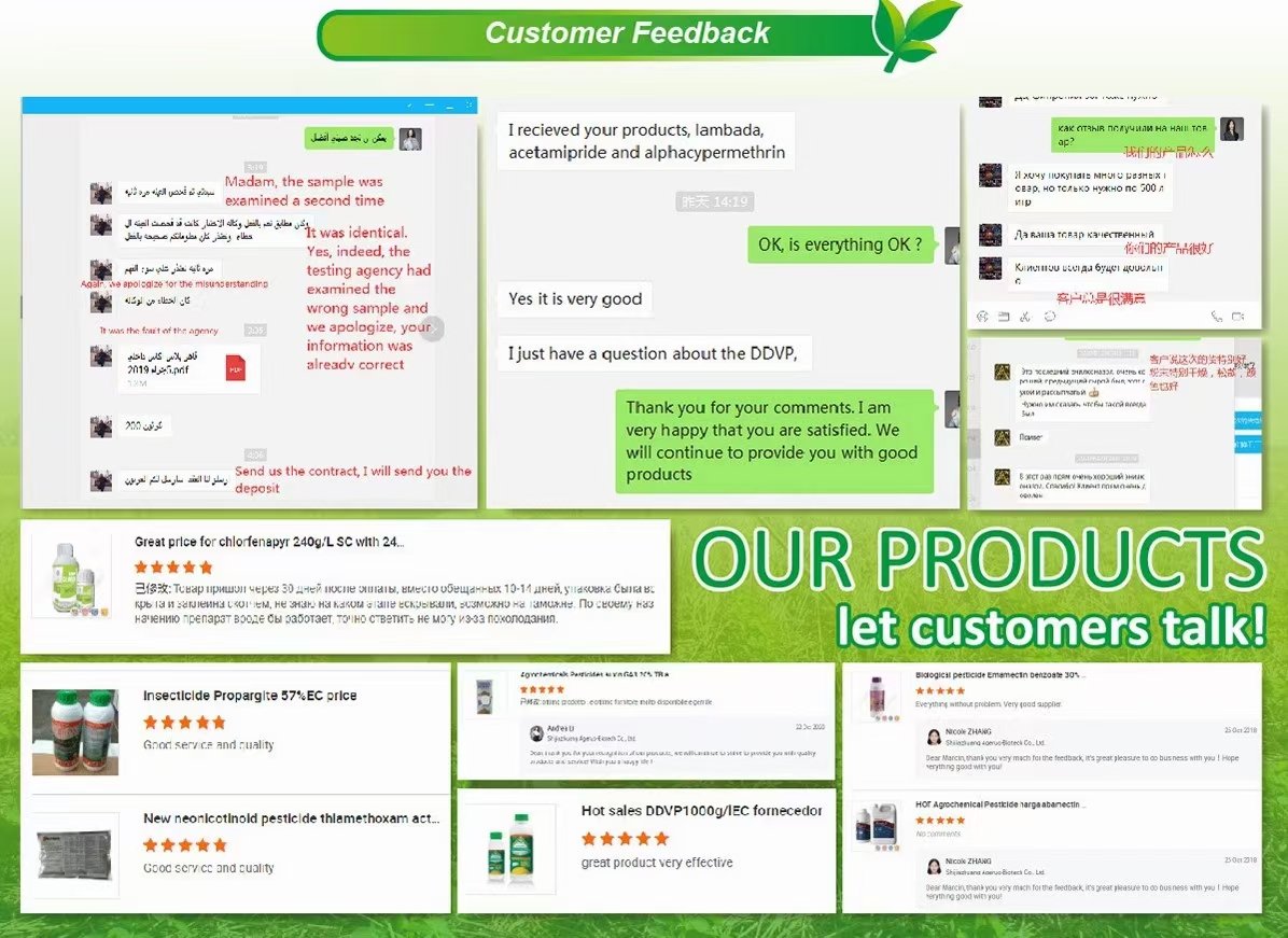AAgeruo's tweet photo. These are all good comments from our sweet customers.
Your satisfaction is our motivation!
We will supply higher quality products, better prices and more professional service for you.
#pesticides #pesticidesupplier #plantgrowthregulator #pgrs #insecticides #herbicides #fungicides https://t.co/khrkgPqXtP