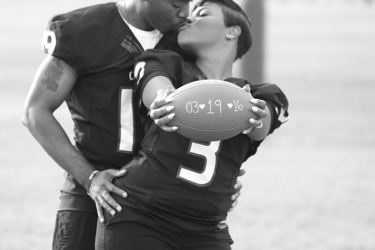 Coachgcox's tweet photo. On this day 5 years ago, I was blessed to Marry my biggest supporter, my best friend and now the mother to be of my son Taryn Cox. #Sheaboss #since03 https://t.co/cDYfSV6blC