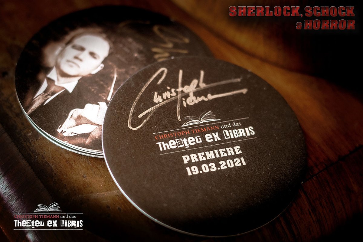 tiemannTV's tweet photo. ‼ Heute ‼ Sherlock, Schock und Horror (Premiere)
https://t.co/HuA49gvYGx

#Theaterexlibris #Sherlock #SherlockHolmes #Premiere #Hörspiel #bibnacht #mitmischen https://t.co/y2prUyPwep