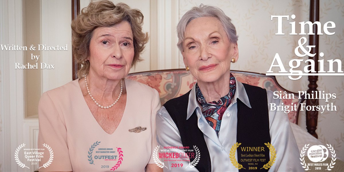 Directed by @Rachel_Dax, & starring #SianPhillips & #BrigitForsyth, Time & Again follows Eleanor & Isabelle as they meet again, 60 years after their relationship break up...

This short is available to watch NOW on #LesflicksVOD! Have you seen it yet?

➡️ lesflicksvod.com/programs/time-…