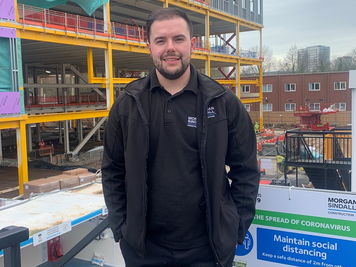 SalfordUniNews's tweet photo. We're always proud to share a #studentsuccess story, especially when it's one close to home! Read about how @SalfordScience student Mitchell's  industry placement for @morgansindallci led him to work on our #CampusMasterplan

https://t.co/ZAbaGRnqjS 

#BuildTheFuture #WorkReady https://t.co/gMDJE6N9ca