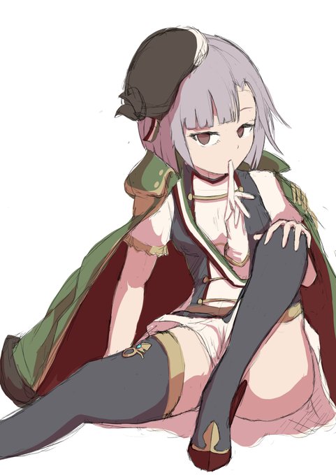 ちょっとおかしかったんで画像確認兼ねてラフ上げなおし 