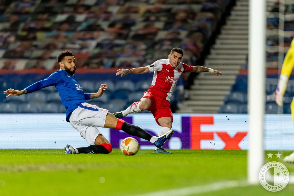 slavia_eng's tweet photo. Nicolae Stanciu on his goal: "I spoke to Provi before the free kick and he told me to shoot on the goalkeeper’s side. I wanted to do it, but I saw him standing in the far corner, and I thought this was the opportunity to shoot over the wall."

➡️ https://t.co/9arL6JQCxo #ransla https://t.co/qtbYGxeQ0u