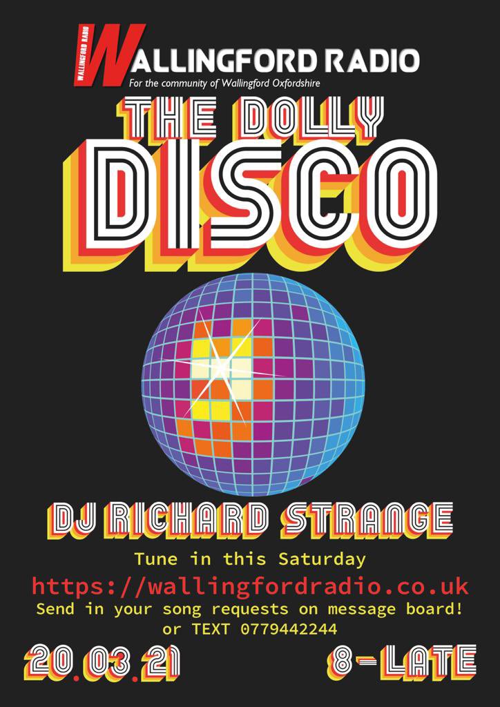 TheStranger007's tweet photo. This Saturday 8pm 
https://t.co/SrEfXlGwPX 
#party #AtYours #disco #DJ #wallingford #oxfordshire #worldwide @wallyradio #radio https://t.co/JqZUc1cuBB
