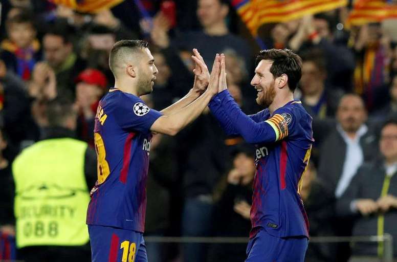 BarçaTimes on Twitter: "@sport 🎙Alba: “The team has improved a lot, that's  right. But now harder games, like the upcoming game against Sociedad.”" /  Twitter