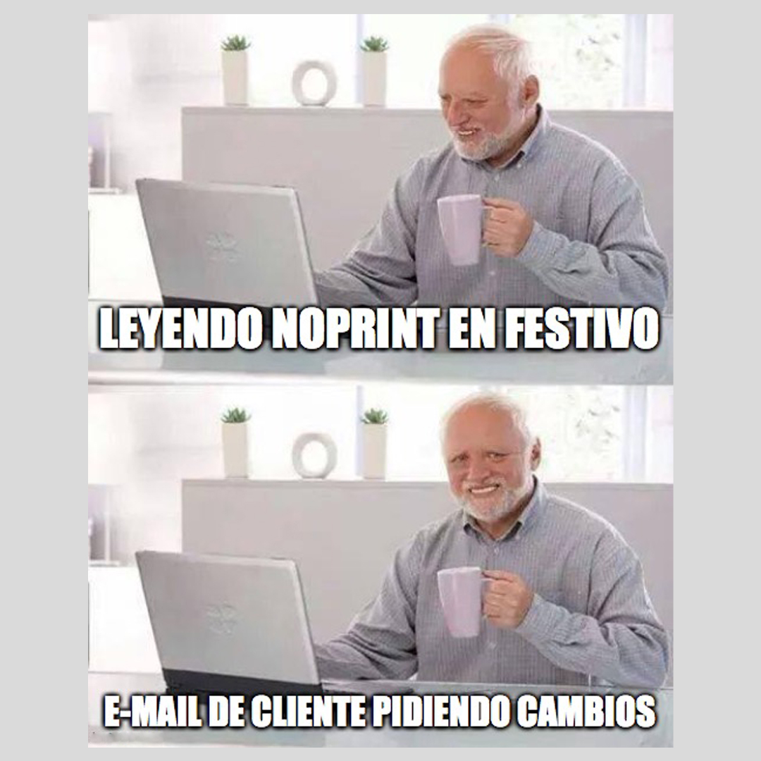 Impresum's tweet photo. ¡Viernes (y festivo)! Se viene... #viernesdememes #memes #impresum #PrintMemes #memesdiseño #memesdiseñiles #diseño #festivo #freelancelife #humor #thatslife #imprenta #clientes #Impresum https://t.co/ULP0YIhzgE