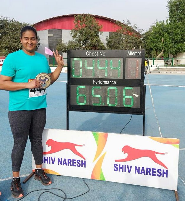 Discus thrower Kamalpreet Kaur has qualified for the Tokyo Olympics with a sensational national record effort.