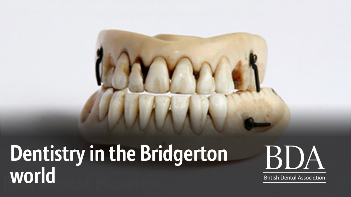 TheBDA's tweet photo. #BDAMuseum Head Rachel Bairsto highlights the challenges of maintaining good oral health in the Regency period. 

👉 https://t.co/Y6qZqUhaPj https://t.co/VAEpGuOsKg