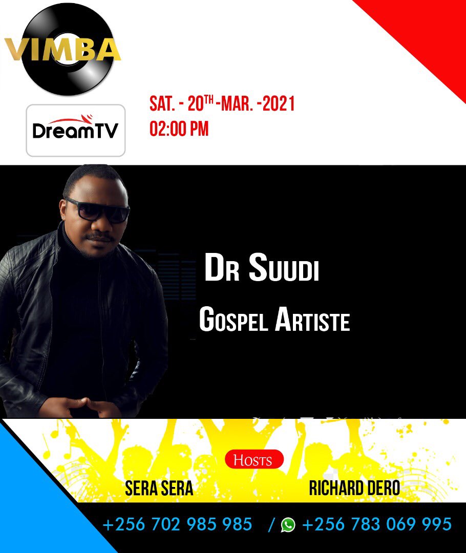 IamDrSuudi's tweet image. I have some good news to share. 
Tomorrow, your boy will be live on @dreamtvug at 2pm. Let’s make it happen. 
#AnswerVideo