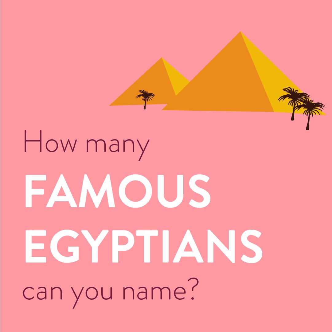 deliberatetrvl's tweet image. We&apos;re working away on our #egypt workbook. We&apos;re trying to emphasize Egypt has a modern history, not just an Ancient one. So here&apos;s an activity on famous #Egyptians past and present. 

How many famous Egyptians can you recognize? #learntheworld #culture #history #egyptianhistory