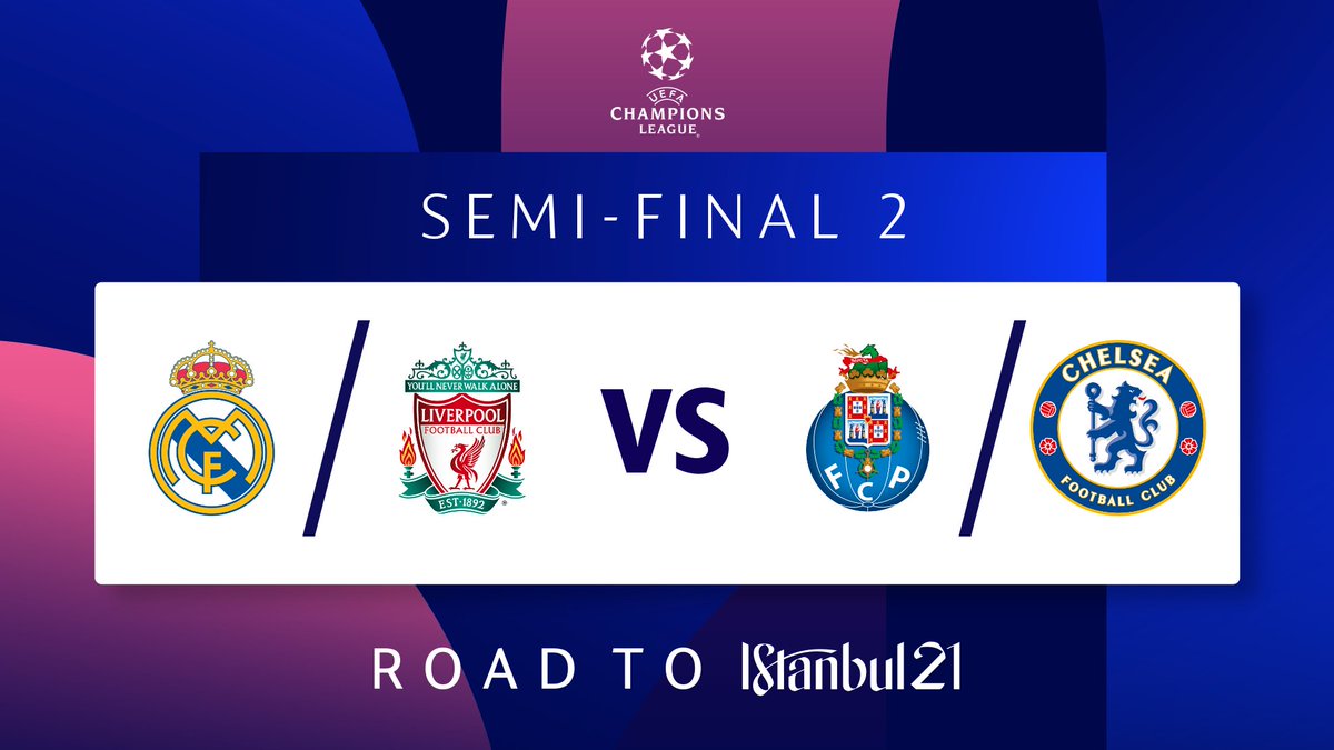 UEFA Champions League on X: Liverpool 🆚 Real Madrid The 2022 #UCLfinal  is set! 🏆 #UCL  / X