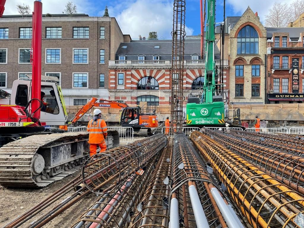 Concord London officially broke ground at its highly anticipated development, Marylebone Square, in December 2020 and works are underway! #Construction #Kierconstruction #Concordlondon #Moxoncarpark #Marylebonesquare #londonproperty