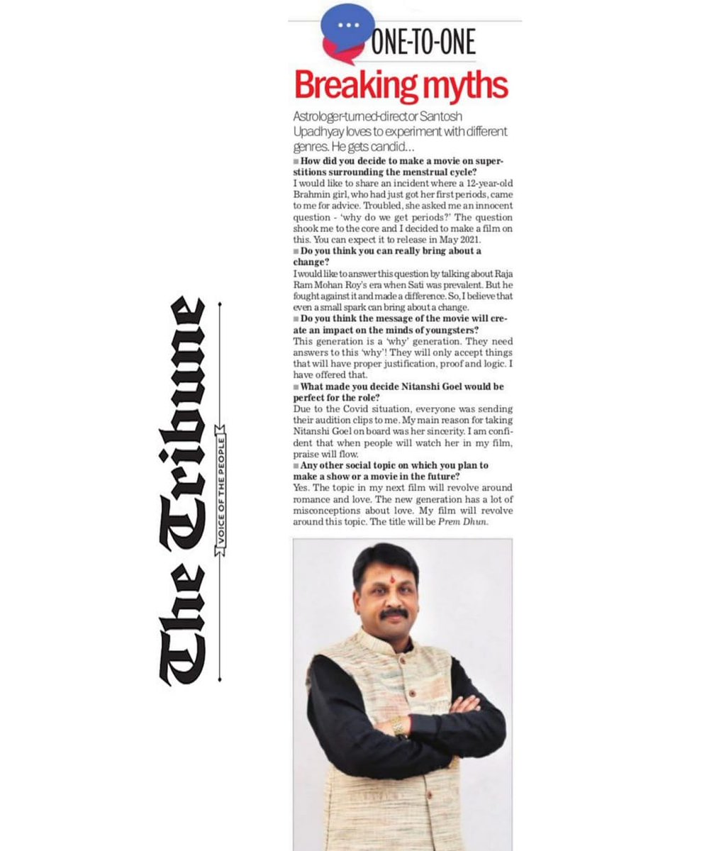 Director @directorsantoss  talks about his upcoming movie <a href="/masoomsawaal/">masoomsawaal</a> with <a href="/thetribunechd/">The Tribune</a>

#masoomsawal #masoomsawalmovie #santoshupadhyay #thetribune #tribuneindia #interview #director #writer #movie #bollywoodmovie #nitanshigoel #bollywood