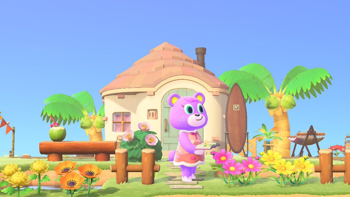 슬기로운 동숲생활🤤 - 캔디집 앞을 꾸며줬어요 😄🍬 #모동숲 #ACNH #AnimalClossing #동물의숲 #섬꾸미기  #NintendoSwitch #무트코인