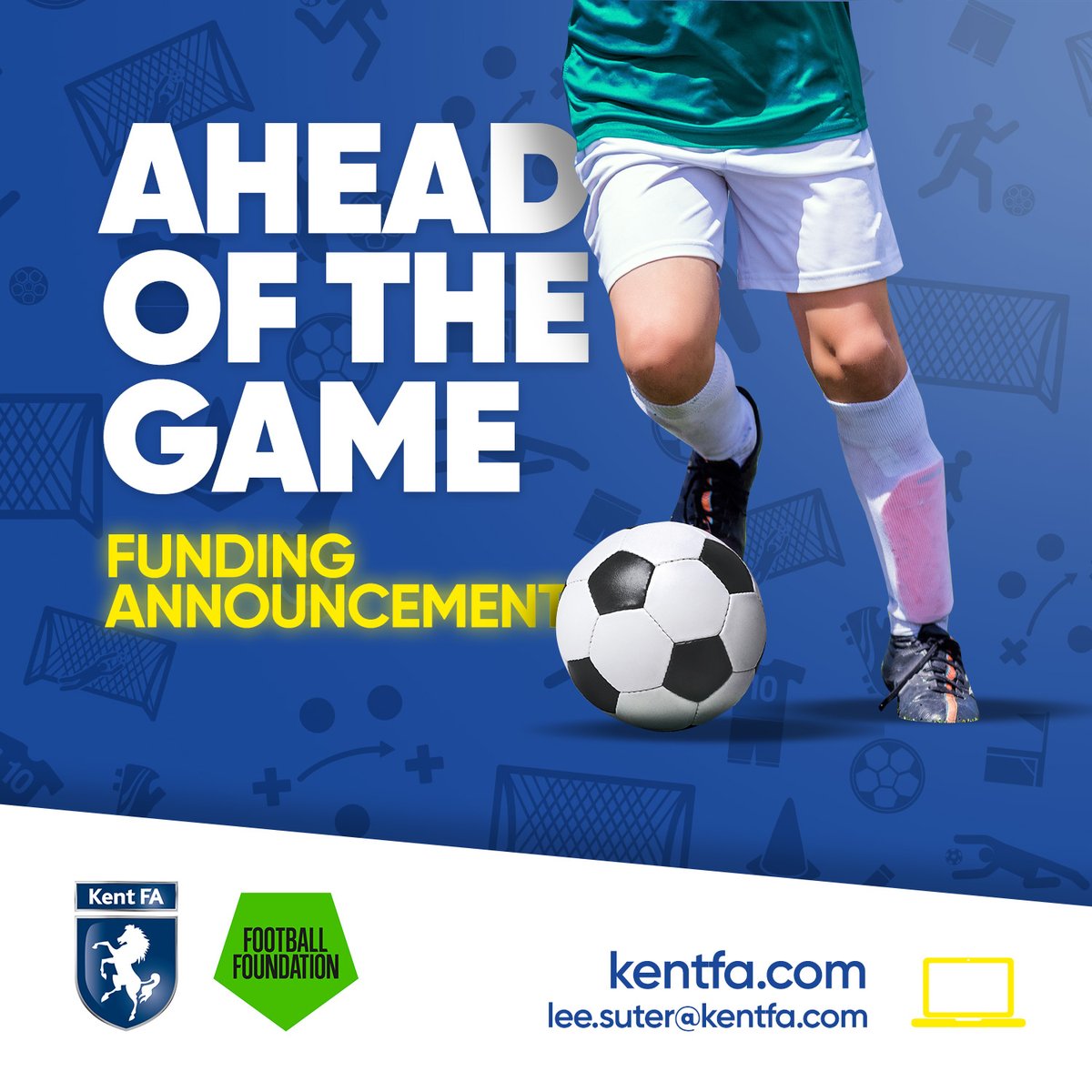 KentFA's tweet photo. #FUNDING | More great news from #Kent #grassroots clubs when it comes to funding and #facilities.

Congratulations to @AnchoriansFC, who have been successful in applying to @FootballFoundtn for funds to purchase new goalposts! 

🍾 👏👏👏 https://t.co/MIHilsZqDL
