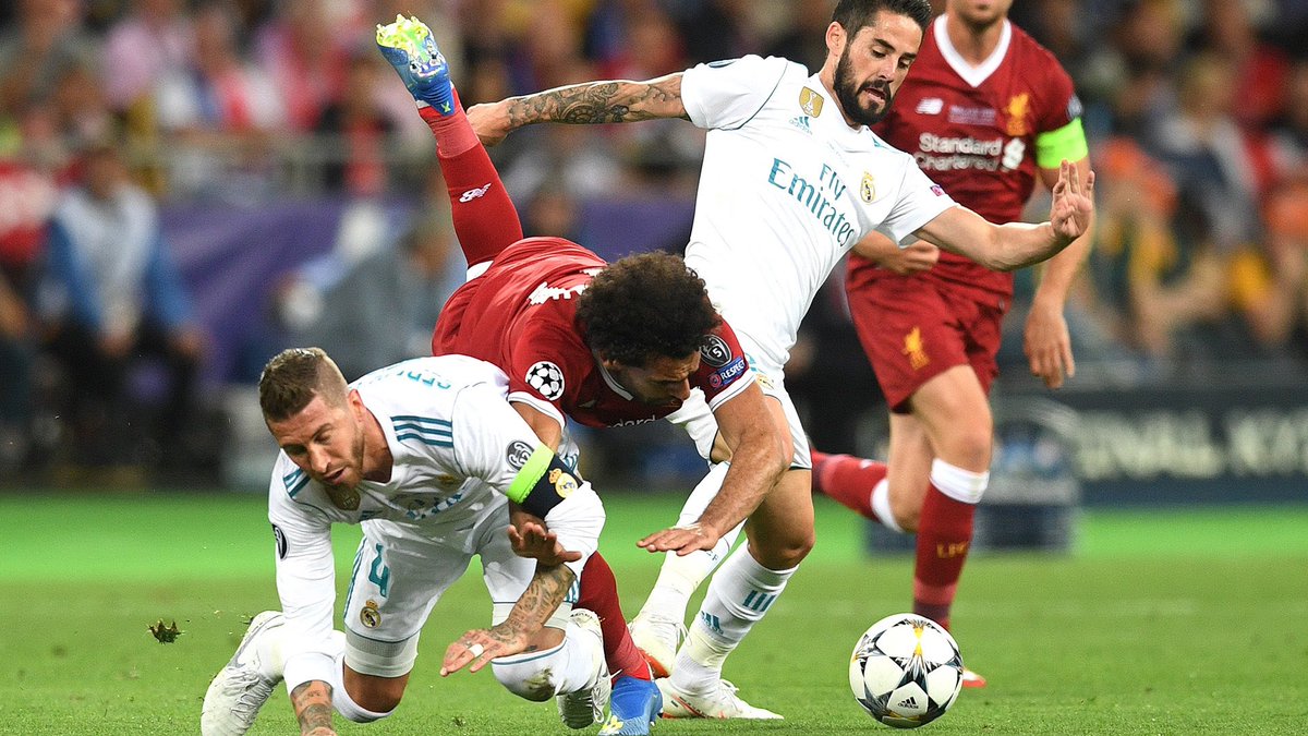 SiaranBolaLive's tweet photo. Real Madrid vs Liverpool
#UCL 
Siapa Lolos Semifinal?? https://t.co/cCYdxKo2vd