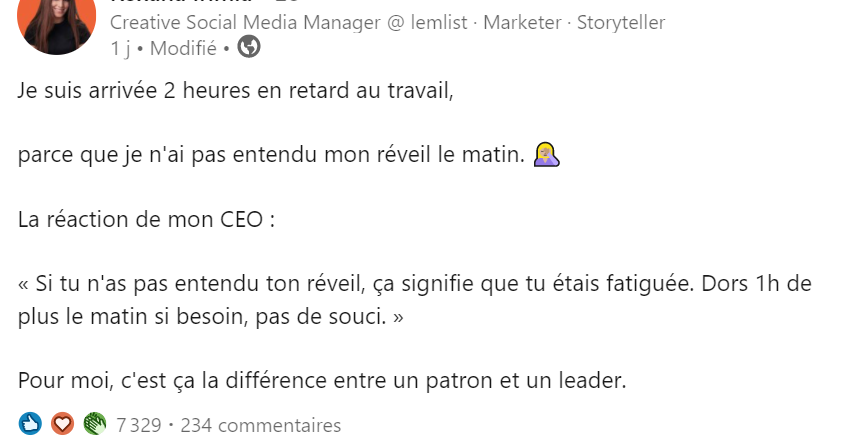 DisruptiveHoLin's tweet photo. Moi aussi j'aurais mieux fait de rester au lit plutôt que d'ouvrir LinkedIn https://t.co/GPjtX2md0F