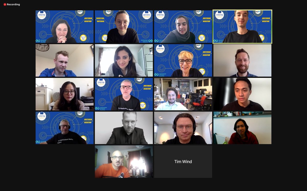 #VUHackathonBattle that's it for this morning!

Lots of great pieces of advice have been given by our experts in workshops. We can't wait to see the results 🙌

Join us this afternoon at 3pm to listen to these #innovative #startups in #eMentalHealth 👂

#IT4Anxiety #Hackathon 💻
