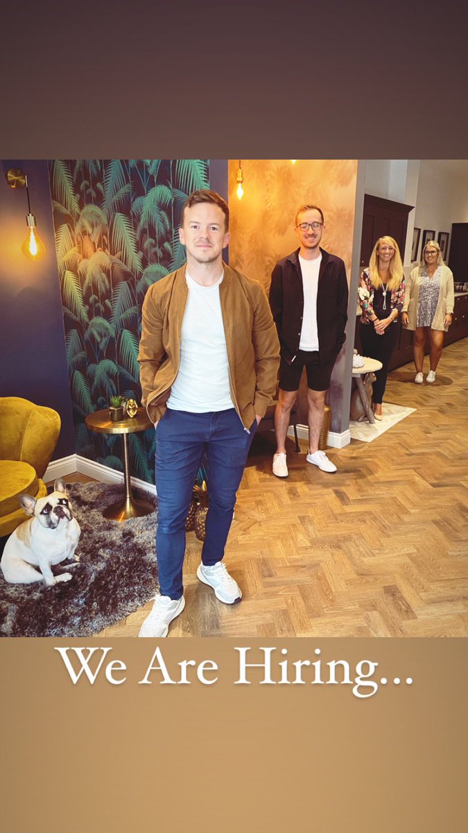 ALERTING ALL TALENTED DESIGNERS!!...
We are looking for two talented junior interior designers to join our fantastic team as we start an exciting new period for the business.  
Head to our LinkedIn page for all the details!
Team CB x

😁