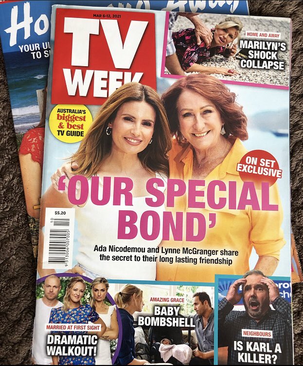 richard_price2's tweet photo. These beautiful faces arriving in the Mail! Certainly make a Friday in the uk brighter! @LynneMcGranger @adanicodemou_ even @alanfletcher somehow managed to get in on the action! #faveaustralians #covergoals @TVWEEKmag https://t.co/XpNsvlRZJt