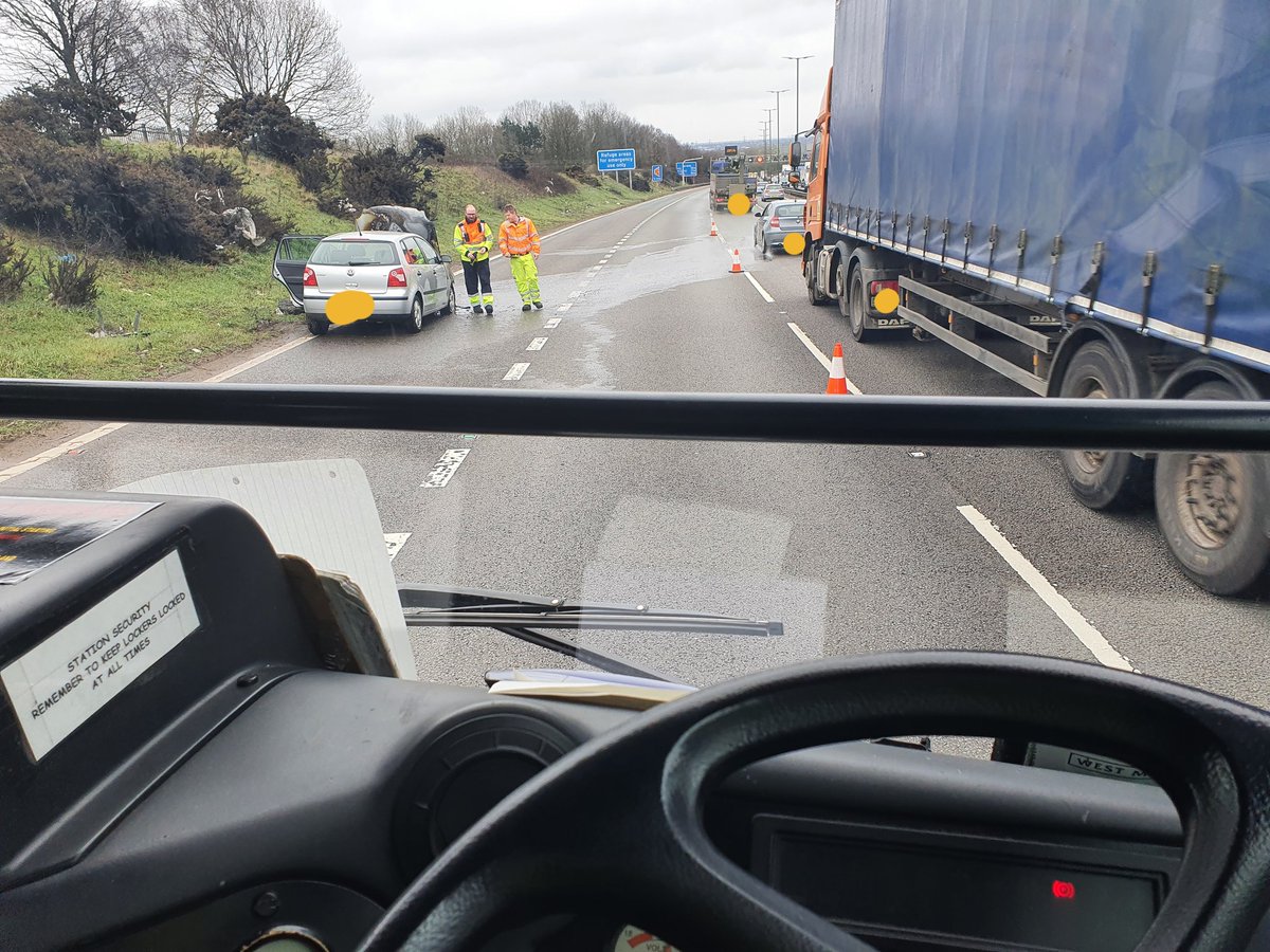 WMFSWestBrom's tweet photo. M6 South J7 Lane 1 partially close while crews are dealing with this car fire @WestMidsFire @WMFSPerryBarr #safetyisparamount https://t.co/gLMCaW4oxH