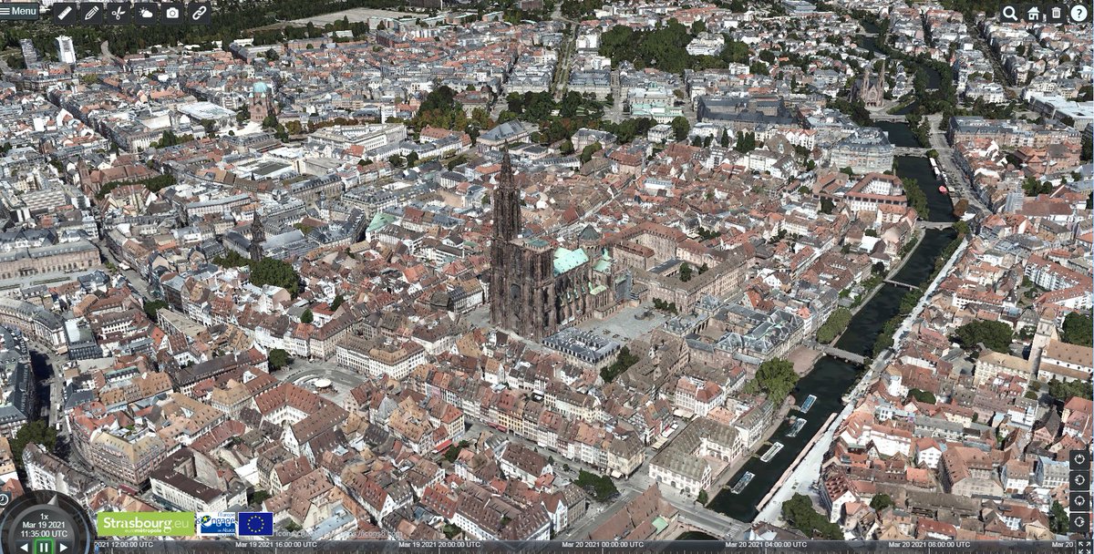 #cnfpt_aitfsigtopo2021 
découverte du travail sur outil #3D accessible à tous 
de l'eurométropole de strasbourg
3d.strasbourg.eu/CESIUM_OPENDAT…