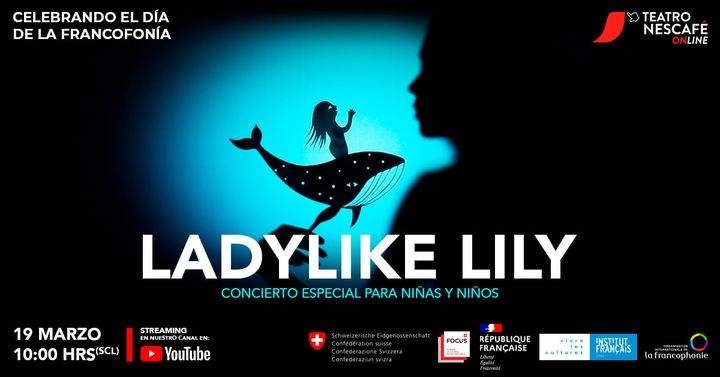 Instituto Francés de Chile (@institutfran) on Twitter photo ¡HOY! <a href="/ladylike_lily/">Ladylike Lily</a> 🇨🇵 presentará a las 10hrs un concierto especial dirigido al público de estudiantes de los Liceos Franceses de 🇨🇱 para celebrar la #francofonía2021
📌 Canal #YouTube <a href="/Teatro_NESCAFE/">TEATRO NESCAFÉ DE LAS ARTES</a>
Programación 👉 ow.ly/kVBm50DWlNc ¡HOY! <a href="/ladylike_lily/">Ladylike Lily</a> 🇨🇵 presentará a las 10hrs un concierto especial dirigido al público de estudiantes de los Liceos Franceses de 🇨🇱 para celebrar la #francofonía2021
📌 Canal #YouTube <a href="/Teatro_NESCAFE/">TEATRO NESCAFÉ DE LAS ARTES</a>
Programación 👉 ow.ly/kVBm50DWlNc