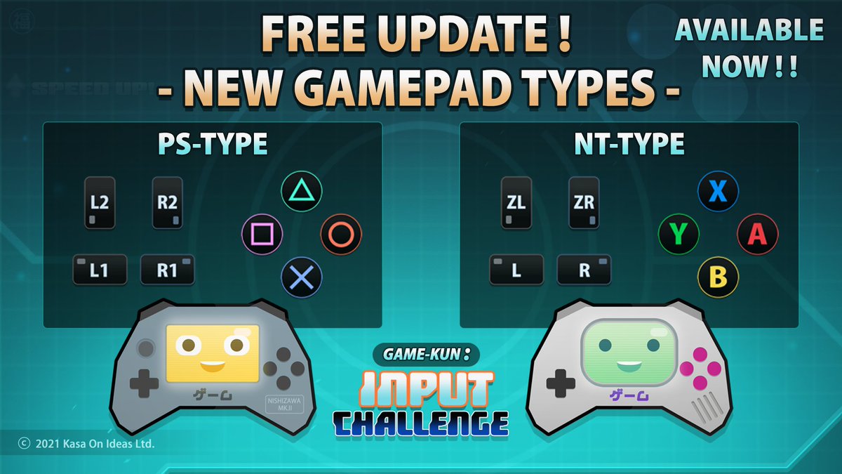 KasaOnIdeas's tweet image. Announcement 📢🔊⚡️🎮
We just added 2 new gamepad types!
In-Game buttons will now match your favourite controllers!
Try it this weekend! 😃
Game-Kun Input: Challenge:
store.steampowered.com/app/1283660
#gaminglife #indiegame #gamedev #games