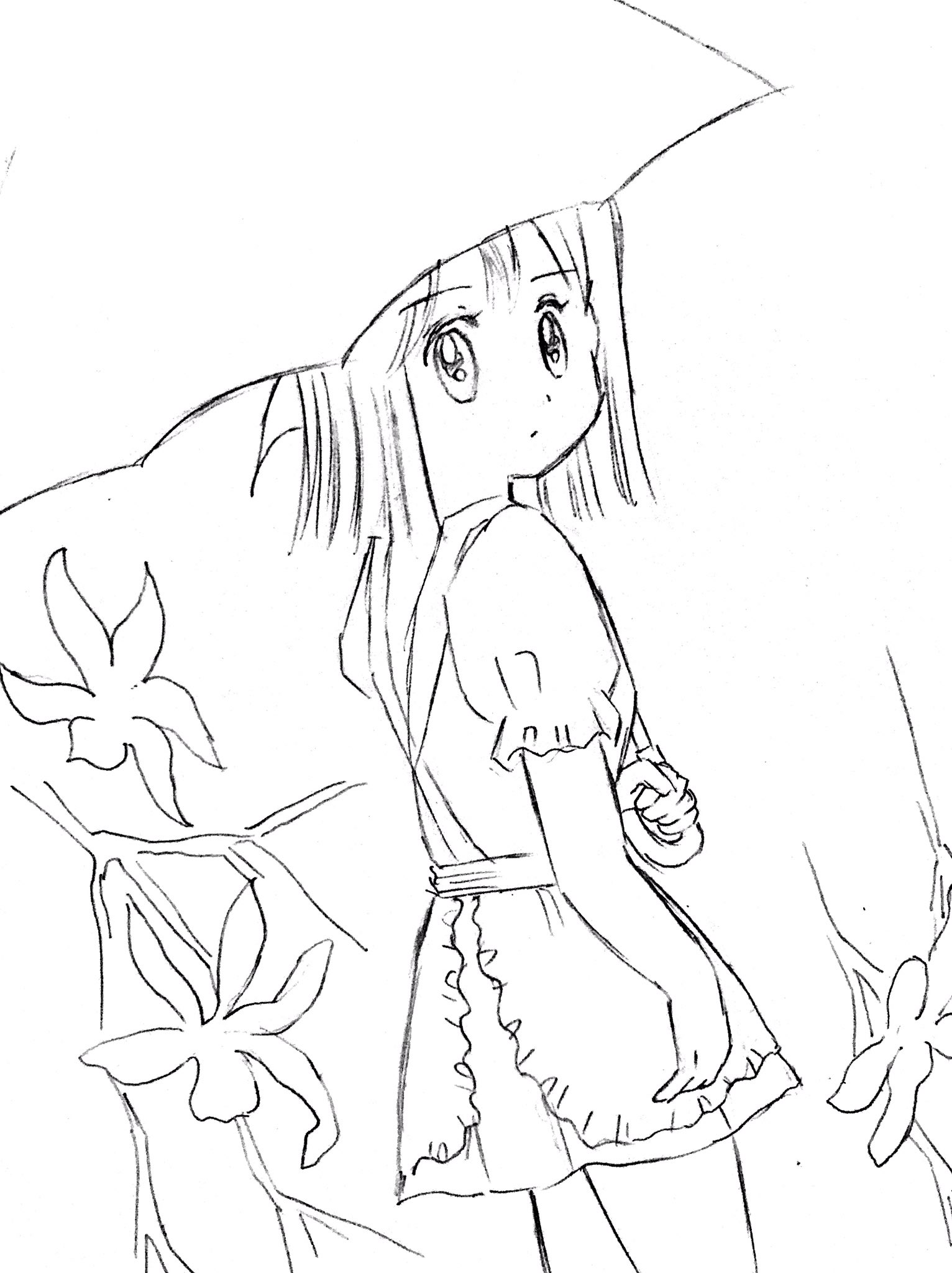 Shirobo おやすみリッカちゃん 線画詰め合わせ Dq9 ドラクエ9 リッカ 二次創作 Artistontwitter T Co Ogifd0glik Twitter