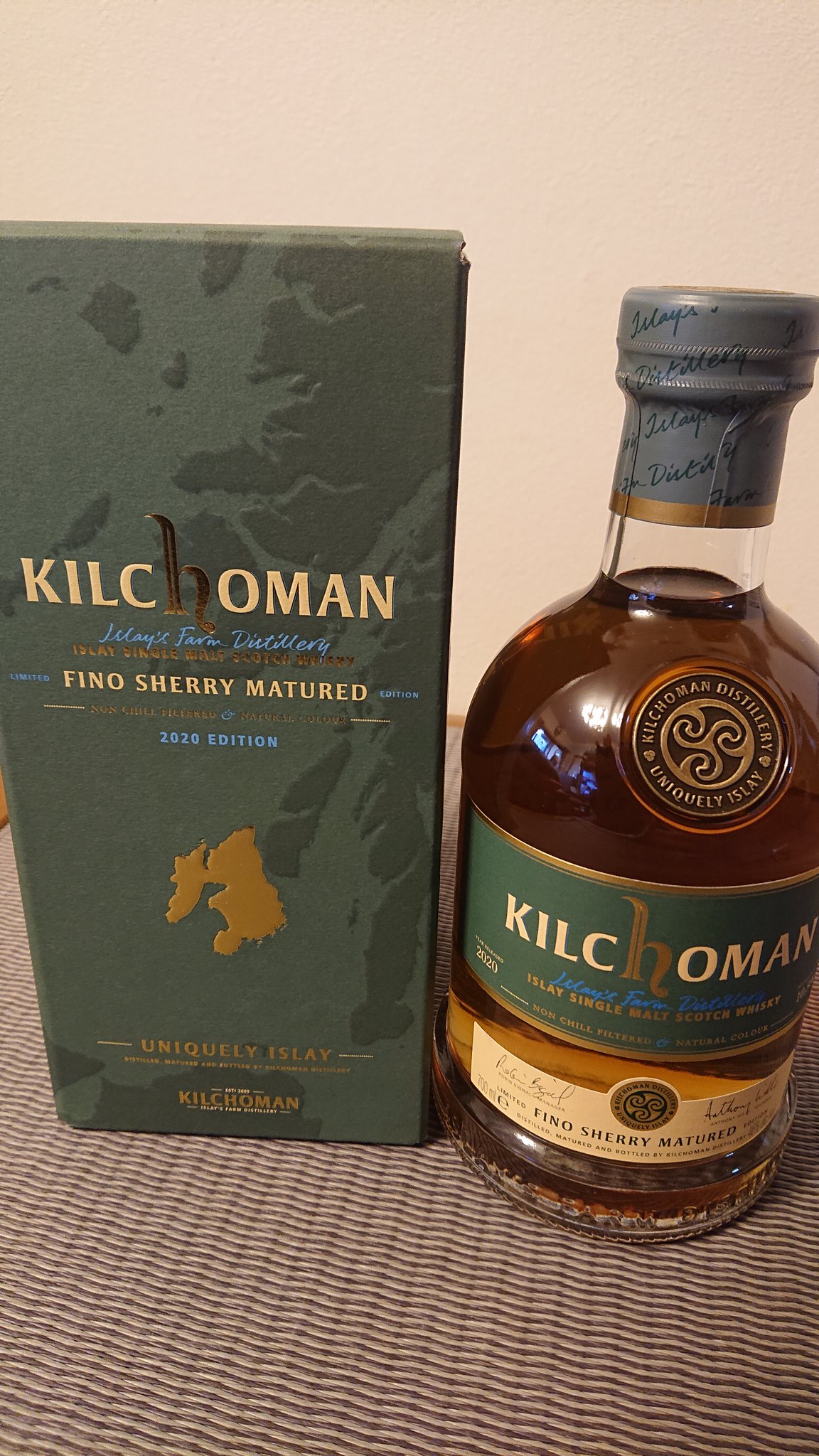 キルホーマン フィノシェリーカスク 2020エディション キルホーマン フィノシェリーカスク