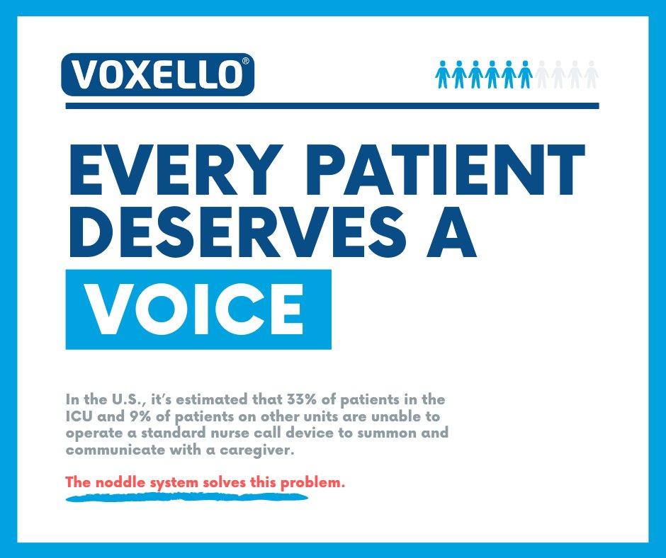 What if you were hospitalized and could not speak? This is a reality for many patients. Voxello is working to solve this problem. Learn more at: ow.ly/RYdS50E0eAw #criticalcare #nursing #covid19 #voxello #venturecapital #assistivetechnology