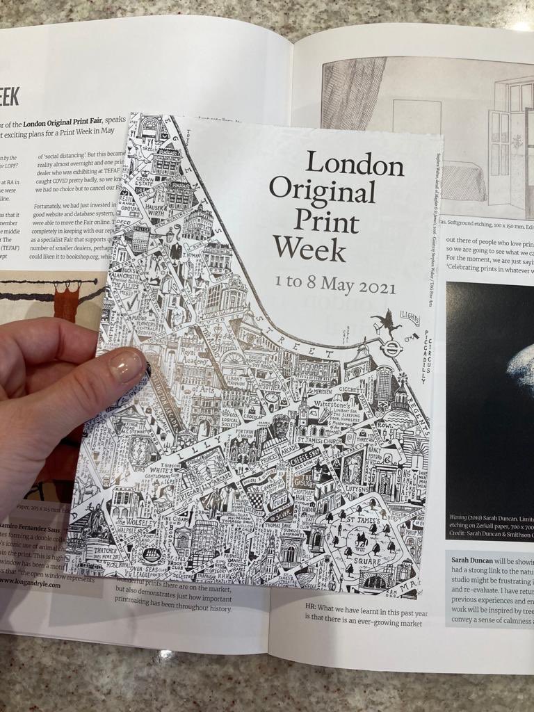 Londonprintfair's tweet photo. Read all about our plans for Print Week in the latest #PrintmakingToday magazine! Special thanks to @LeonieBradley for the wonderful article. Grab yourself a copy! #lopf #printweek https://t.co/GaYtgsdRVn