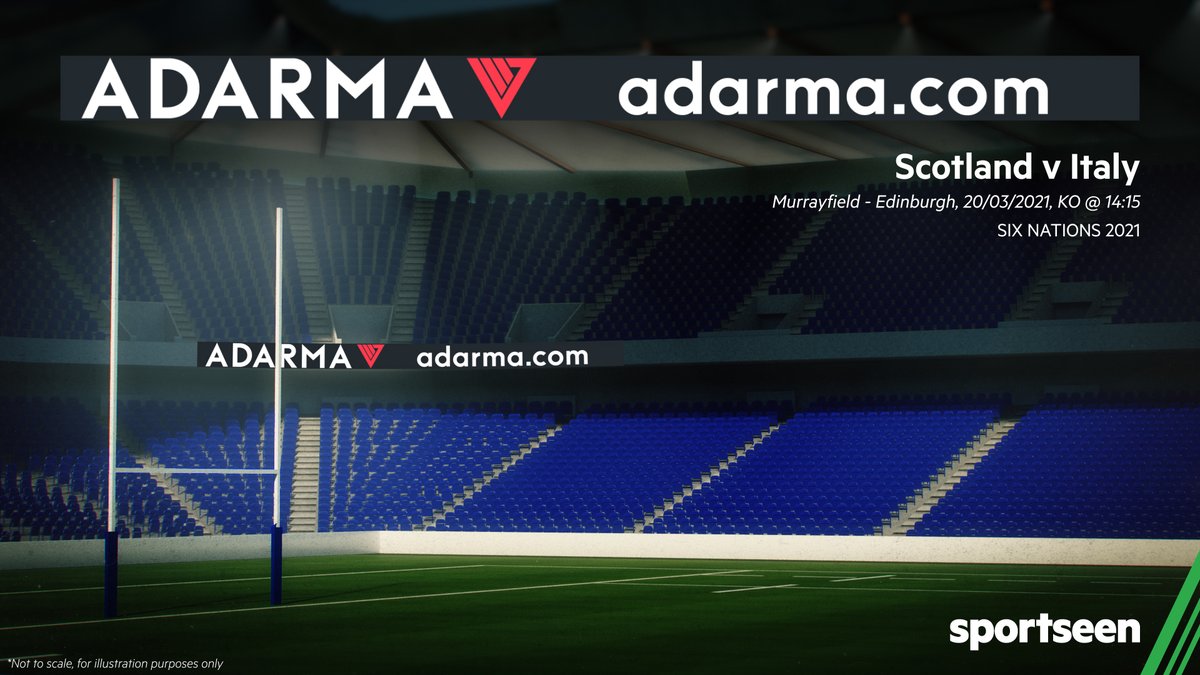 CROUCH, BIND, SET!

Join Adarma this weekend for our television debut at the Scotland vs. Italy 6 Nations rugby match.

Look out for the Adarma logo at Murrayfield on Saturday  20th March at 2.15pm live on the BBC! 🏉

#weareadarma #adarma6nations #borninscotland #comeonscotland