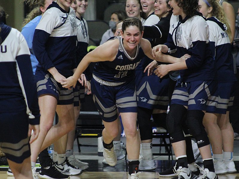 MVNU_Cougars's tweet photo. What. A. Season. @mvnuWBB 

Host and win CL Tournament game for the 1st time ✅ 

Make NAIA Nationals for just the 2nd time in program history ✅

1st ever NAIA Tournament win ✅

1st ever appearance in the Round of 16 ✅

Full Round of 16 Gallery: https://t.co/4zsmgzlTJS https://t.co/wPM7qmW16t