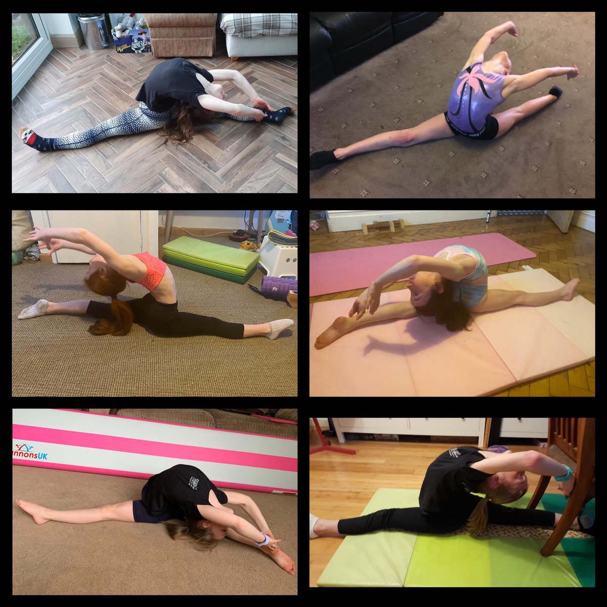 ccycgym's tweet photo. 1/2
The girls have been working hard to improve their flexibility #flexibilityfriday ๐คธ๐ผโโ๏ธ https://t.co/77m53NwGBa