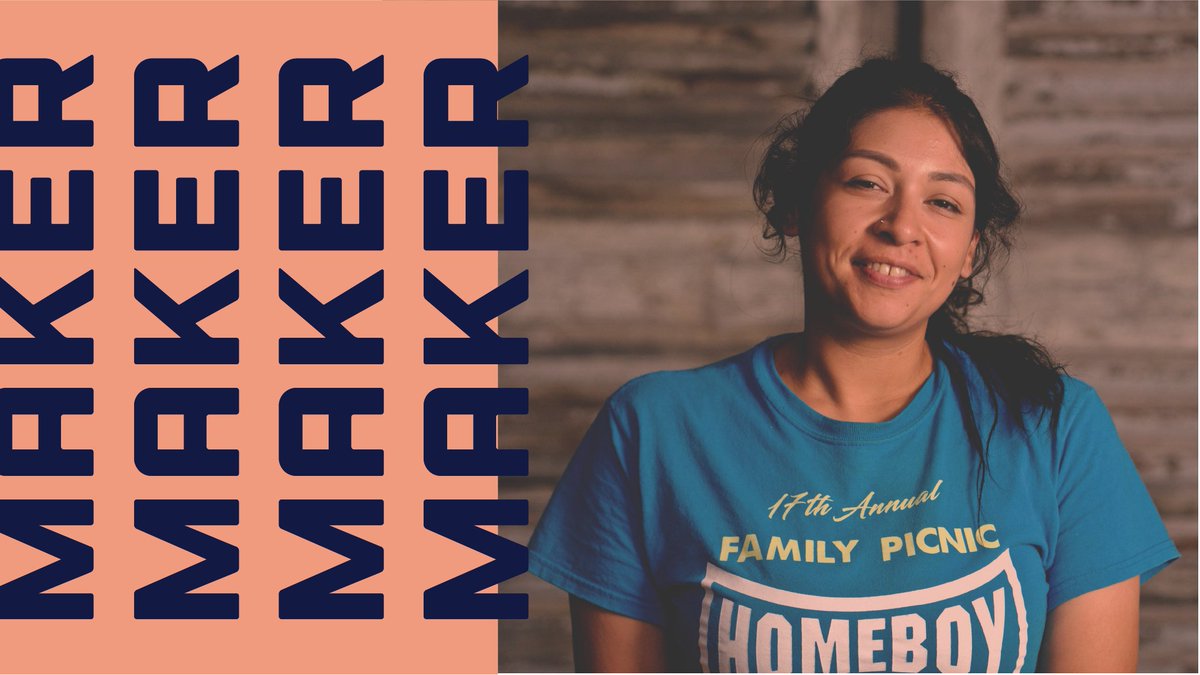 Maker spotlight: Carla Sandoval was a participant entrepreneur in our inaugural LA cohort. As a Californian through and through, she loves going to the beach, riding bakes, and spending time with family. #everystoryhasvalue #peoplenotprisons